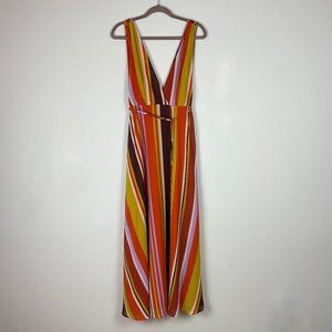 Forever 21 | Contemporary Maxi Multi-colored Dress | Size Medium